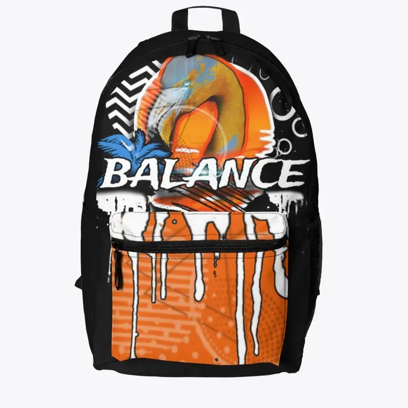 Orange Sunset backpack 